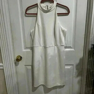 She and sky /white /sz lg dress